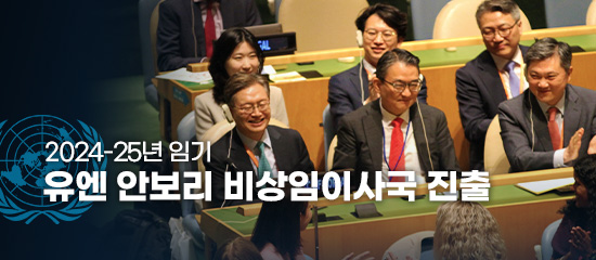 2024-25년 임기 유엔 안보리 비상임이사국 진출